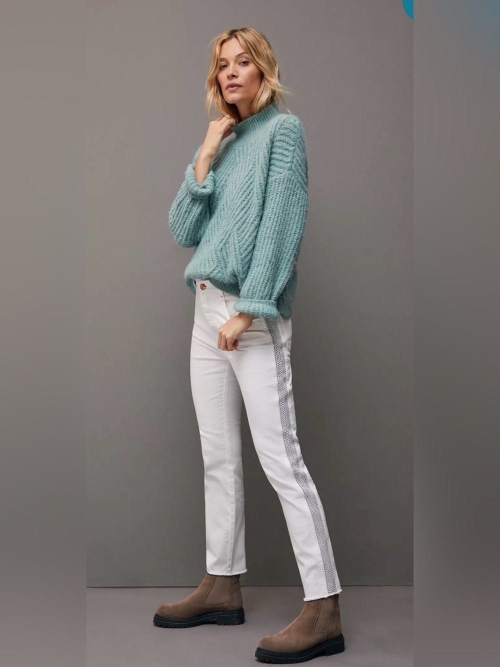 Anthropologie Pilcro Ultra High-Rise Side-Striped Slim Jeans Size 27